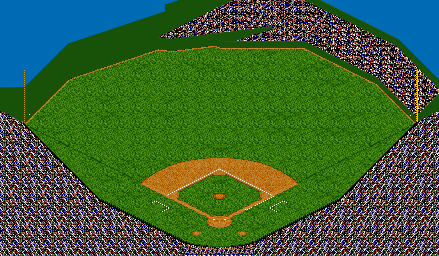 Thumbnail for a map of Boston Red Sox - Fenway Park for the SNES game Ken Griffey Jr Presents Major League Baseball.