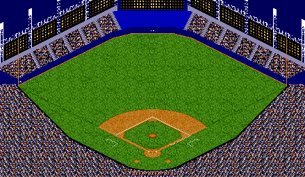 Thumbnail for a map of Chicago White Sox - Comiskey Park for the SNES game Ken Griffey Jr Presents Major League Baseball.