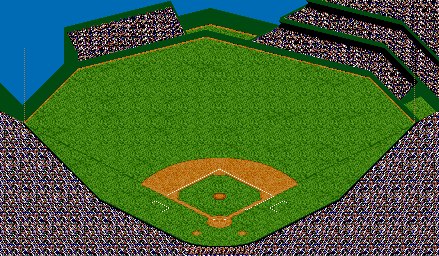 Thumbnail for a map of Cleveland Indians - Jacobs Field for the SNES game Ken Griffey Jr Presents Major League Baseball.
