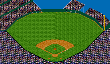 Thumbnail for a map of Colorado Rockies - Mile High Stadium for the SNES game Ken Griffey Jr Presents Major League Baseball.