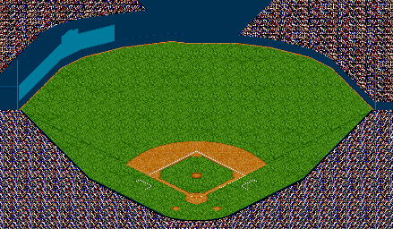 Thumbnail for a map of Florida Marlins - Joe Robbie Stadium for the SNES game Ken Griffey Jr Presents Major League Baseball.