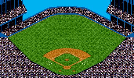 Thumbnail for a map of New York Yankees - Yankee Stadium for the SNES game Ken Griffey Jr Presents Major League Baseball.