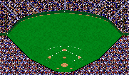 Thumbnail for a map of Philadelphia Phillies - Veterans Stadium for the SNES game Ken Griffey Jr Presents Major League Baseball.