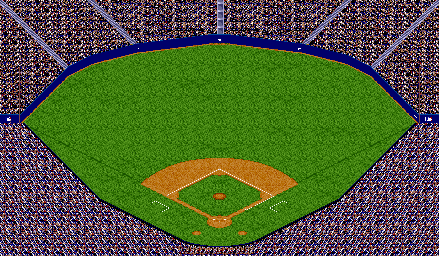 Thumbnail for a map of San Diego Padres - Jack Murphy Stadium for the SNES game Ken Griffey Jr Presents Major League Baseball.