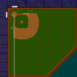 Thumbnail for a map of Coors Field for the SNES game Ken Griffey Jr's Winning Run.