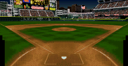 Thumbnail for a map of Jacobs Field Bat (Night) for the SNES game Ken Griffey Jr's Winning Run.