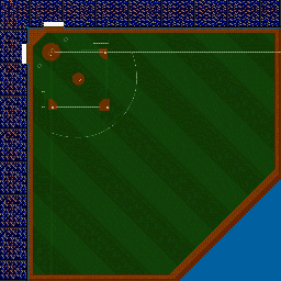 Thumbnail for a map of The Kingdome for the SNES game Ken Griffey Jr's Winning Run.