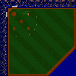 Thumbnail for a map of The Metrodome for the SNES game Ken Griffey Jr's Winning Run.