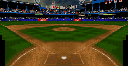 Thumbnail for a map of Tiger Stadium Bat (Night) for the SNES game Ken Griffey Jr's Winning Run.