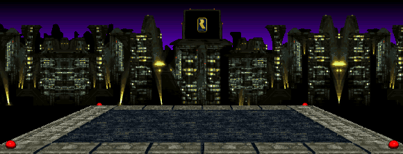Thumbnail for a map of City Rooftop for the SNES game Killer Instinct.