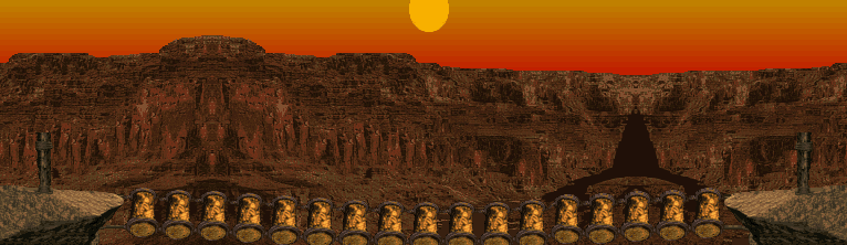 Thumbnail for a map of Desert Bridge for the SNES game Killer Instinct.