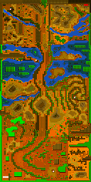 Thumbnail for a map of Round 4 for the SNES game The King Of Rally.
