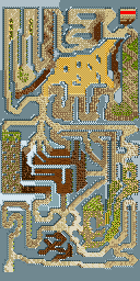 Thumbnail for a map of Round 6 for the SNES game The King Of Rally.