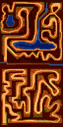 Thumbnail for a map of Rounds 5 & 9 for the SNES game The King Of Rally.