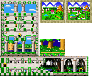 Thumbnail for a map of Dyna Blade Miscellaneous for the SNES game Kirby: Super Star.