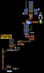 Thumbnail for a map of The Great Cave Offensive Stage 3 for the SNES game Kirby: Super Star.