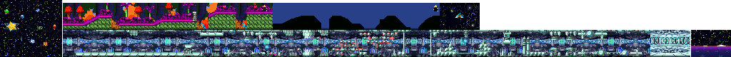 Thumbnail for a map of Milky Way Wishes Miscellaneous for the SNES game Kirby: Super Star.