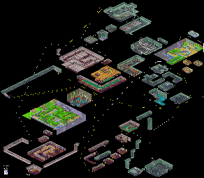 Thumbnail for a map of Baron Castle for the SNES game Lady Stalker: The Apocalypse Engine.