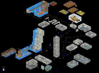 Thumbnail for a map of Baron Tower for the SNES game Lady Stalker: The Apocalypse Engine.