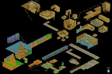 Thumbnail for a map of Mine for the SNES game Lady Stalker: The Apocalypse Engine.