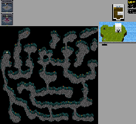 Thumbnail for a map of Lagoon Castle Secret Place for the SNES game Lagoon.