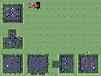 Thumbnail for a map of Eastern Palace 2F for the SNES game The Legend Of Zelda: A Link To The Past.