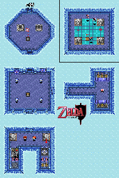 Thumbnail for a map of Ice Palace B6F for the SNES game The Legend Of Zelda: A Link To The Past.