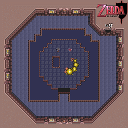 Thumbnail for a map of Mountain Tower 6F for the SNES game The Legend Of Zelda: A Link To The Past.