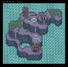 Thumbnail for a map of Al Terran Continent for the SNES game Lennus II: Fuuin no Shito.