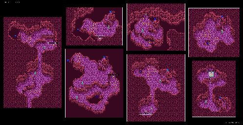 Thumbnail for a map of Du Terran Continent Du Flair for the SNES game Lennus II: Fuuin no Shito.