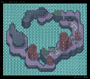 Thumbnail for a map of Du Terran Continent for the SNES game Lennus II: Fuuin no Shito.