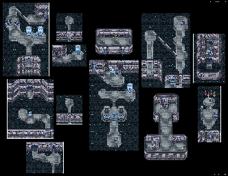 Thumbnail for a map of Eltz Ancient Machine for the SNES game Lennus II: Fuuin no Shito.