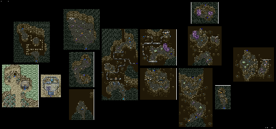 Thumbnail for a map of Eltz Gabana Mine for the SNES game Lennus II: Fuuin no Shito.