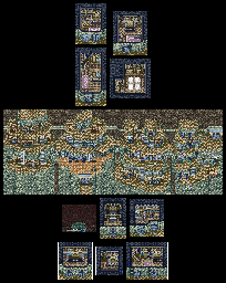 Thumbnail for a map of Eltz Gloucester First Precinct for the SNES game Lennus II: Fuuin no Shito.