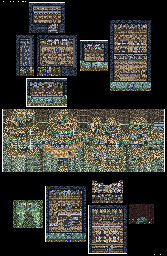 Thumbnail for a map of Eltz Gloucester Theatre District for the SNES game Lennus II: Fuuin no Shito.