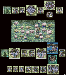 Thumbnail for a map of Eltz Lejune for the SNES game Lennus II: Fuuin no Shito.