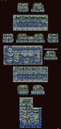Thumbnail for a map of Eltz Sewer for the SNES game Lennus II: Fuuin no Shito.