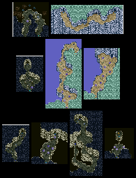 Thumbnail for a map of Lennus Corridor Of Fire for the SNES game Lennus II: Fuuin no Shito.