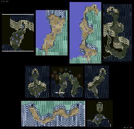 Thumbnail for a map of Lennus Corridor Of Sky for the SNES game Lennus II: Fuuin no Shito.