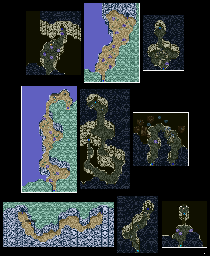 Thumbnail for a map of Lennus Corridor Of Void for the SNES game Lennus II: Fuuin no Shito.