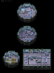 Thumbnail for a map of Lennus Underground Temple for the SNES game Lennus II: Fuuin no Shito.