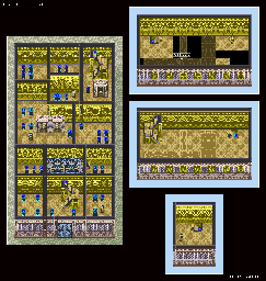 Thumbnail for a map of Tol Terran Continent Gold Temple for the SNES game Lennus II: Fuuin no Shito.