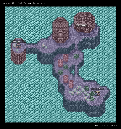Thumbnail for a map of Tol Terran Continent for the SNES game Lennus II: Fuuin no Shito.