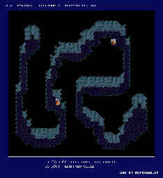 Thumbnail for a map of Corridor To Mermaid Village for the SNES game Light Fantasy.