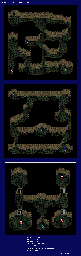Thumbnail for a map of Desari Cave for the SNES game Light Fantasy.