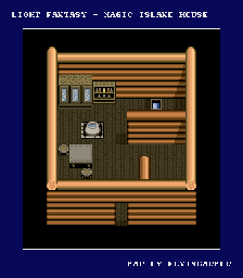 Thumbnail for a map of Magic Island House for the SNES game Light Fantasy.