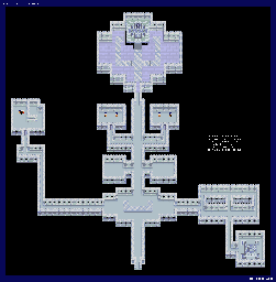 Thumbnail for a map of Snow Castle for the SNES game Light Fantasy.
