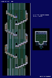 Thumbnail for a map of Tower Of Darkness for the SNES game Light Fantasy.