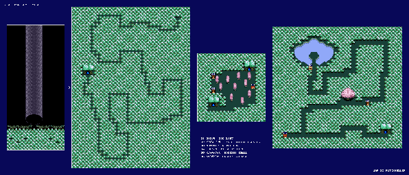 Thumbnail for a map of Well for the SNES game Light Fantasy.