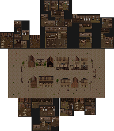 Thumbnail for a map of Cowboy Scenario for the SNES game Live A Live.